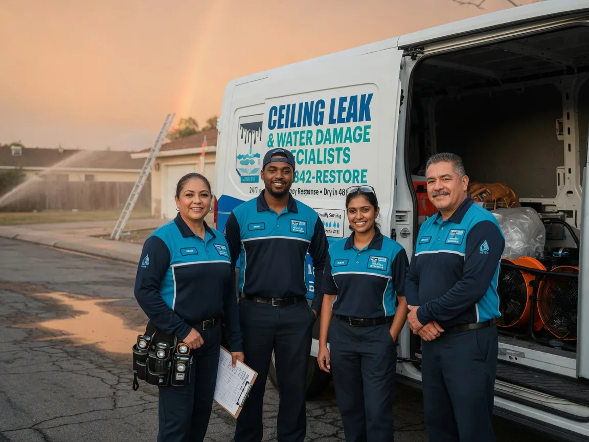 Ceiling Leak Cleanup company in East Prospect, PA