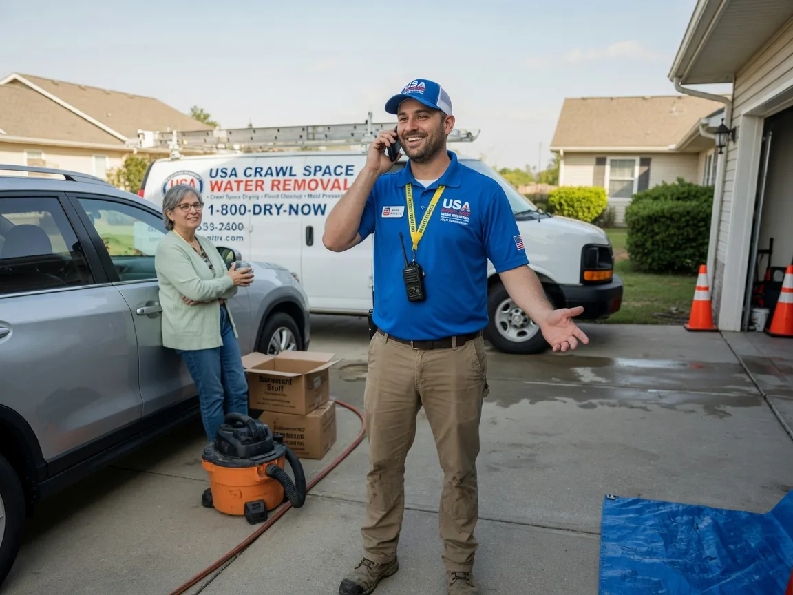 Crawl Space Water Removal East Prospect, PA FAQs